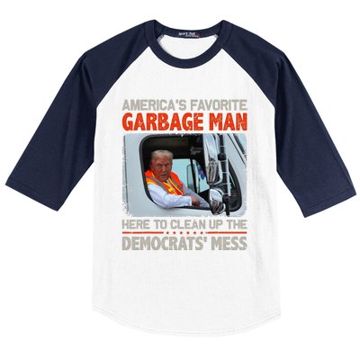 Trump 2024 Election Proud To Be Garbage Vote Trump President Baseball Sleeve Shirt