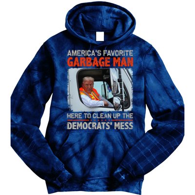 Trump 2024 Election Proud To Be Garbage Vote Trump President Tie Dye Hoodie