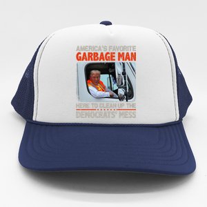 Trump 2024 Election Proud To Be Garbage Vote Trump President Trucker Hat