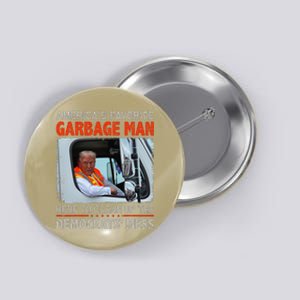 Trump 2024 Election Proud To Be Garbage Vote Trump President Button