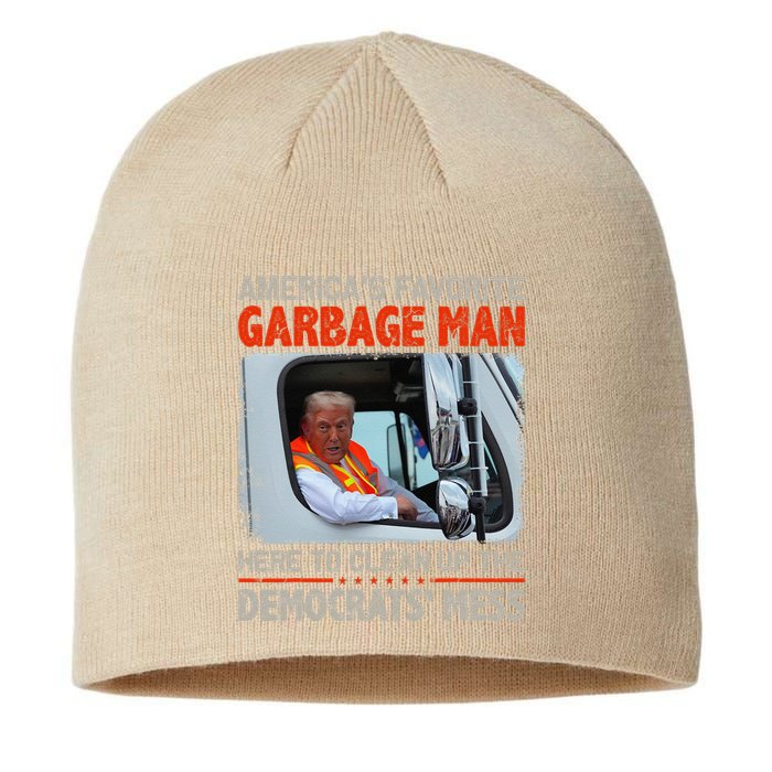 Trump 2024 Election Proud To Be Garbage Vote Trump President Sustainable Beanie