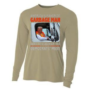 Trump 2024 Election Proud To Be Garbage Vote Trump President Cooling Performance Long Sleeve Crew