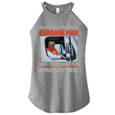 Trump 2024 Election Proud To Be Garbage Vote Trump President Women’s Perfect Tri Rocker Tank