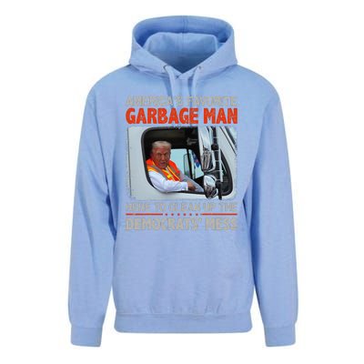 Trump 2024 Election Proud To Be Garbage Vote Trump President Unisex Surf Hoodie