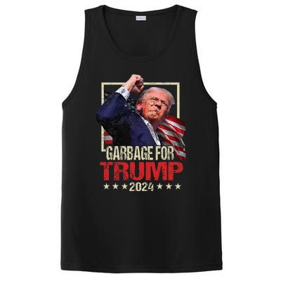 Trump 2024 Election Garbage For Trump Vote Trump President PosiCharge Competitor Tank