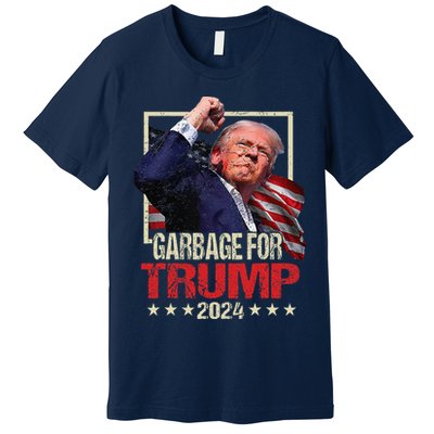 Trump 2024 Election Garbage For Trump Vote Trump President Premium T-Shirt