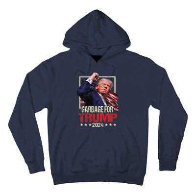 Trump 2024 Election Garbage For Trump Vote Trump President Tall Hoodie