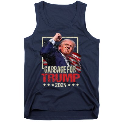 Trump 2024 Election Garbage For Trump Vote Trump President Tank Top