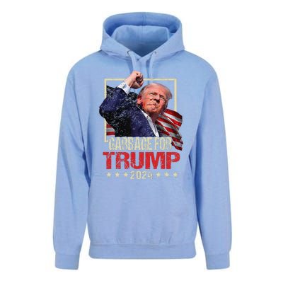 Trump 2024 Election Garbage For Trump Vote Trump President Unisex Surf Hoodie