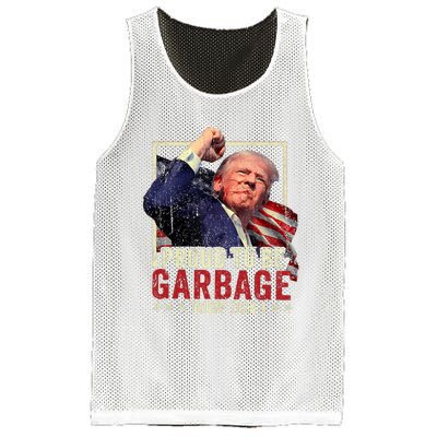 Trump 2024 Election Proud To Be Garbage Vote Trump President Mesh Reversible Basketball Jersey Tank