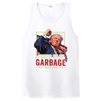 Trump 2024 Election Proud To Be Garbage Vote Trump President PosiCharge Competitor Tank