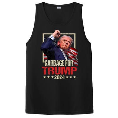 Trump 2024 Election Garbage For Trump Vote Trump President PosiCharge Competitor Tank