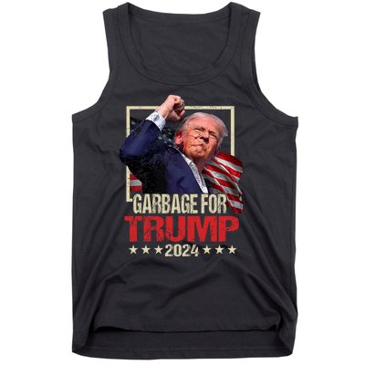 Trump 2024 Election Garbage For Trump Vote Trump President Tank Top