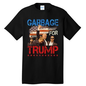 Trump 2024 Election Proud To Be Garbage Vote Trump President Tall T-Shirt