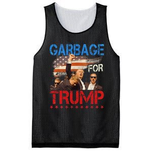 Trump 2024 Election Proud To Be Garbage Vote Trump President Mesh Reversible Basketball Jersey Tank