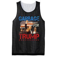 Trump 2024 Election Proud To Be Garbage Vote Trump President Mesh Reversible Basketball Jersey Tank