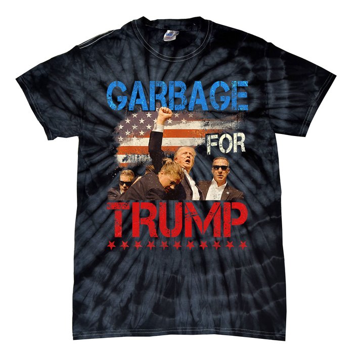 Trump 2024 Election Proud To Be Garbage Vote Trump President Tie-Dye T-Shirt