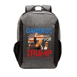 Trump 2024 Election Proud To Be Garbage Vote Trump President Vector Backpack