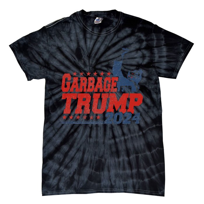 Trump 2024 Election Proud To Be Garbage Vote Trump President Tie-Dye T-Shirt