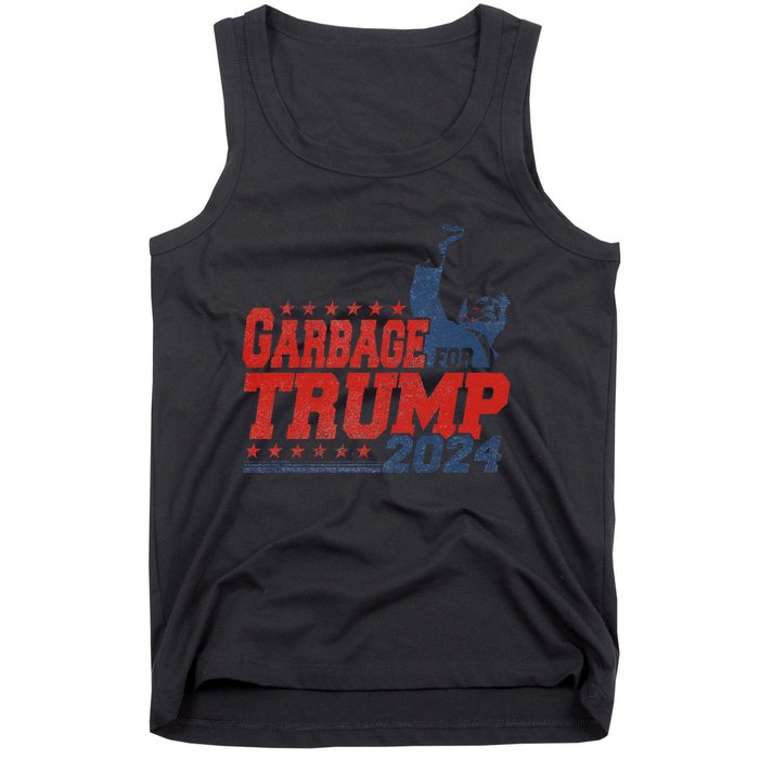 Trump 2024 Election Proud To Be Garbage Vote Trump President Tank Top