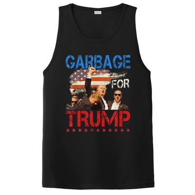 Trump 2024 Election Proud To Be Garbage Vote Trump President PosiCharge Competitor Tank