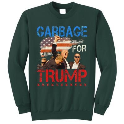 Trump 2024 Election Proud To Be Garbage Vote Trump President Sweatshirt