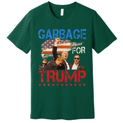 Trump 2024 Election Proud To Be Garbage Vote Trump President Premium T-Shirt