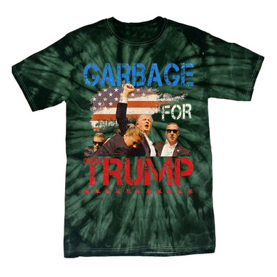 Trump 2024 Election Proud To Be Garbage Vote Trump President Tie-Dye T-Shirt