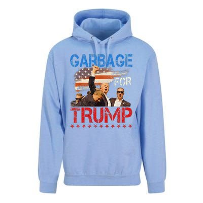 Trump 2024 Election Proud To Be Garbage Vote Trump President Unisex Surf Hoodie