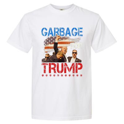 Trump 2024 Election Proud To Be Garbage Vote Trump President Garment-Dyed Heavyweight T-Shirt