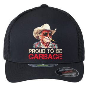 Trump 2024 Election Proud To Be Garbage Vote Trump President Flexfit Unipanel Trucker Cap