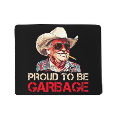 Trump 2024 Election Proud To Be Garbage Vote Trump President Mousepad