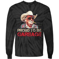 Trump 2024 Election Proud To Be Garbage Vote Trump President Tie-Dye Long Sleeve Shirt