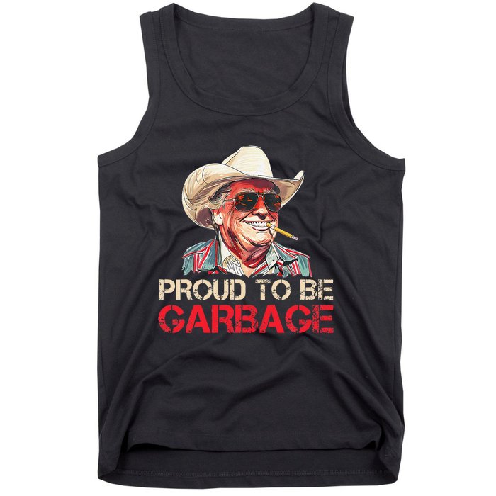 Trump 2024 Election Proud To Be Garbage Vote Trump President Tank Top