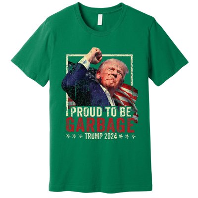 Trump 2024 Election Proud To Be Garbage Vote Trump President Premium T-Shirt