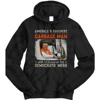 Trump 2024 Election Trump Garbage Man Vote Trump President Tie Dye Hoodie