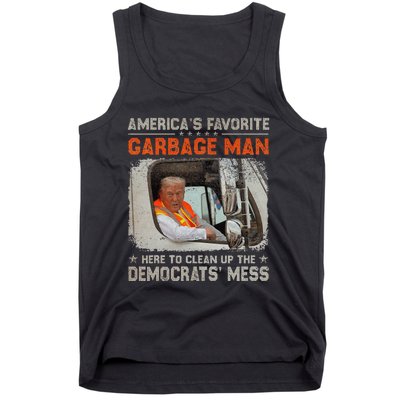 Trump 2024 Election Trump Garbage Man Vote Trump President Tank Top