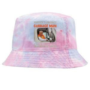 Trump 2024 Election Trump Garbage Man Vote Trump President Tie-Dyed Bucket Hat