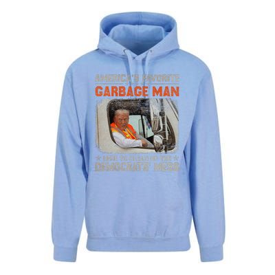 Trump 2024 Election Trump Garbage Man Vote Trump President Unisex Surf Hoodie