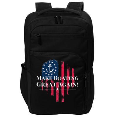 Trump 2024 Election American Flag Impact Tech Backpack