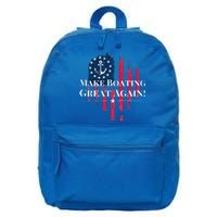 Trump 2024 Election American Flag 16 in Basic Backpack