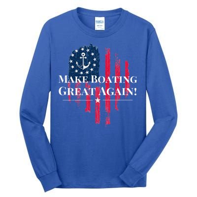 Trump 2024 Election American Flag Tall Long Sleeve T-Shirt