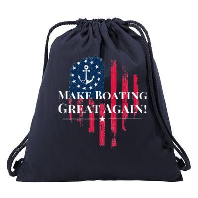 Trump 2024 Election American Flag Drawstring Bag