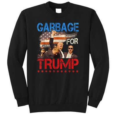 Trump 2024 Election Proud To Be Garbage Vote Trump President Sweatshirt