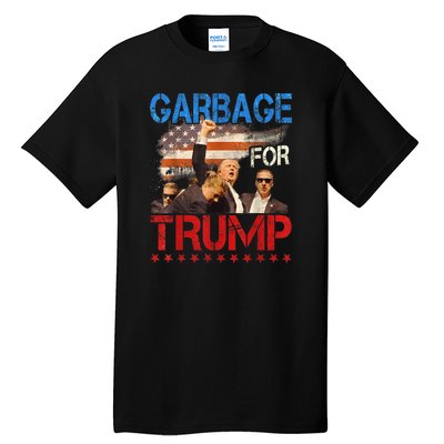 Trump 2024 Election Proud To Be Garbage Vote Trump President Tall T-Shirt