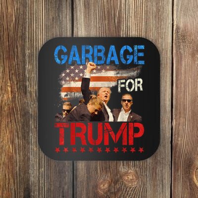 Trump 2024 Election Proud To Be Garbage Vote Trump President Coaster