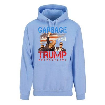 Trump 2024 Election Proud To Be Garbage Vote Trump President Unisex Surf Hoodie