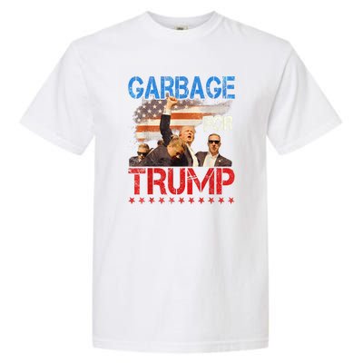 Trump 2024 Election Proud To Be Garbage Vote Trump President Garment-Dyed Heavyweight T-Shirt