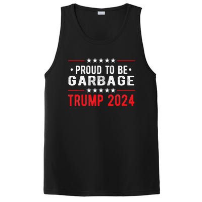 Trump 2024 Election Proud To Be Garbage Vote Trump President PosiCharge Competitor Tank