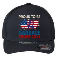 Trump 2024 Election Proud To Be Garbage Vote Trump Presiden Flexfit Unipanel Trucker Cap